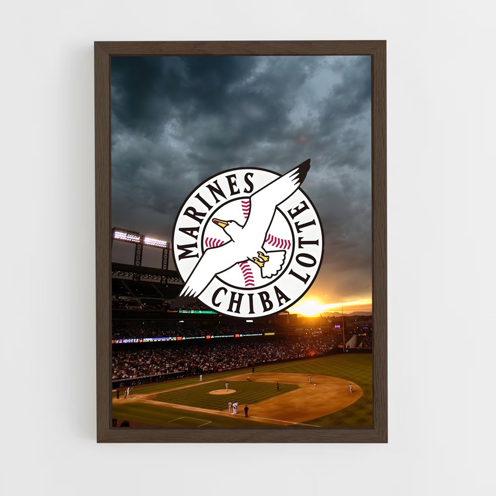 Poster Home Run Bird – affiche Baseball (vue 5)